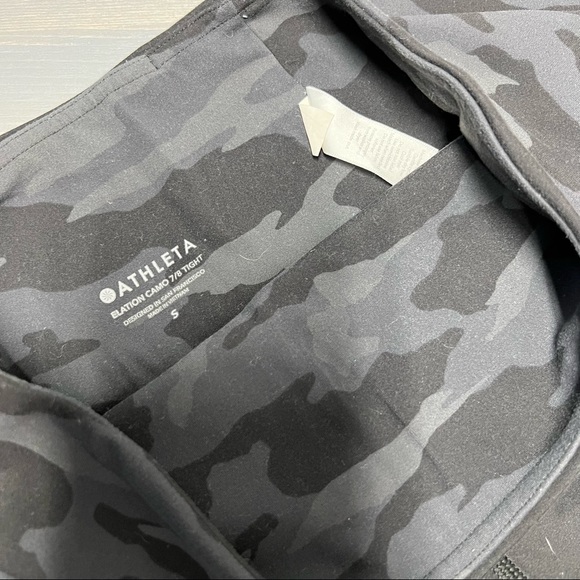 Athleta Elation Camo 7/8 Tight - Picture 4 of 5